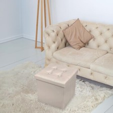 Puff pouf contenitore quadrato - pouf,