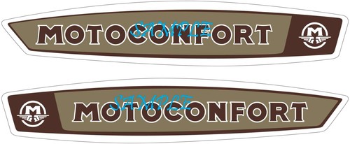 Motoconfort tank stickers - motoconfort,