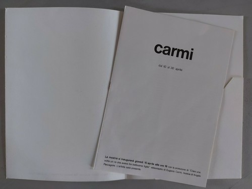 Eugenio carmi dal al 30 - carmi., 10