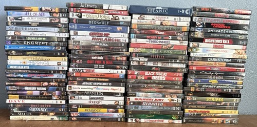 Lot 100 dvd - 100, action