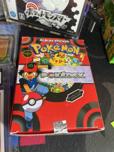 Pokemon pokedex album sticker - pokedex,