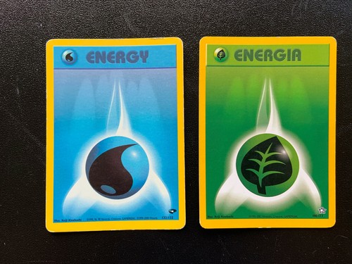 Carte pokemon energia - carte, acqua