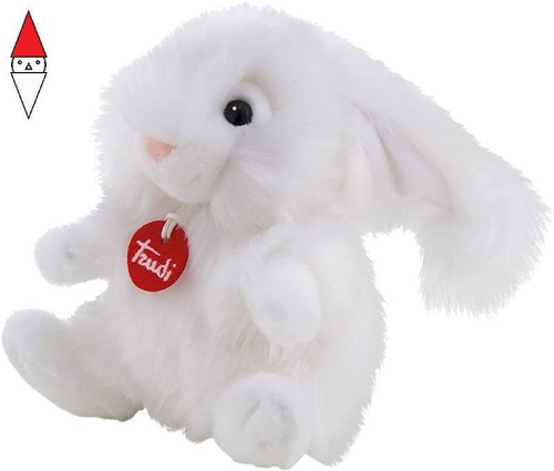 Peluche trudi coniglio - coniglio, bianco