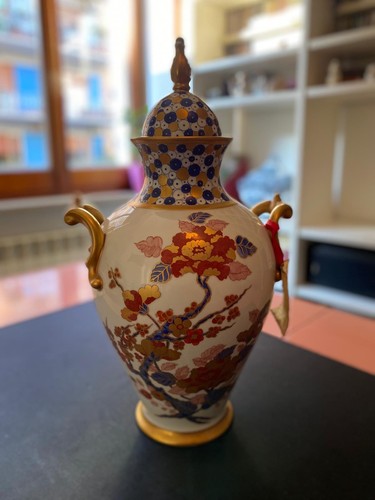 Vaso imari limoges - vaso,