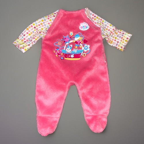 Pyjama velours pour poupon - pour,