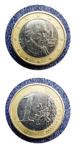 Moneda euro mozart 2002 - euro,