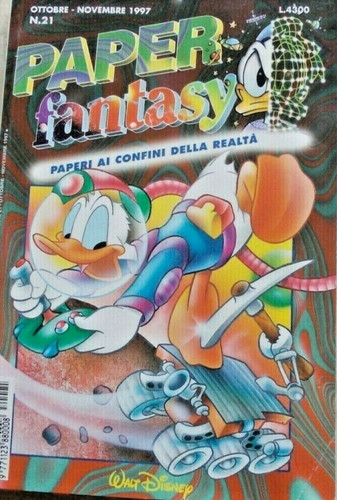 Disney paper fantasy - disney, 1997