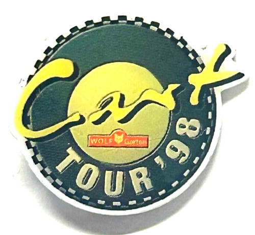 Wolf garden cart tour pin - garden, '98