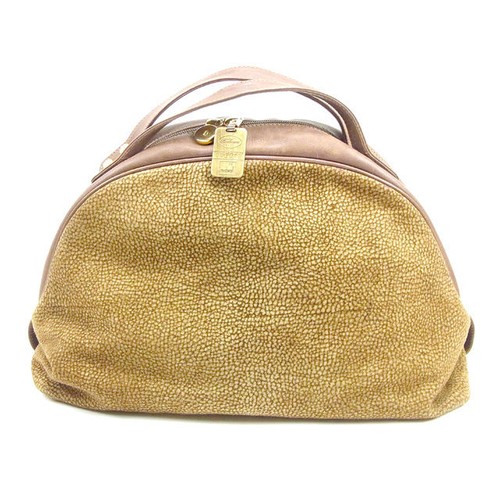 Borbonese handbag beige - borbonese,