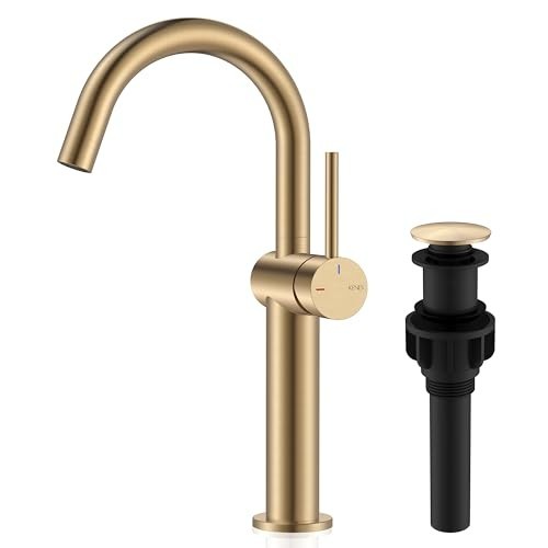 Rubinetto lavabo vaso - , bronzo