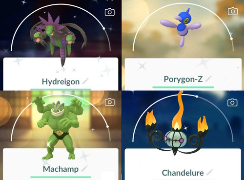 Shiny chandelure machamp - ✨,