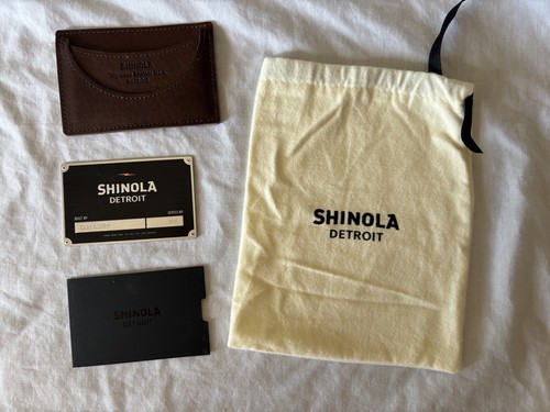 Porta carte shinola detroit - porta,