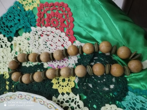 Collana etnica legno - etnica,