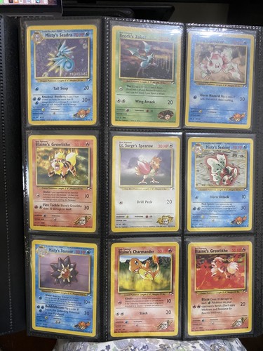Lotto carte pokemon vintage - lotto,