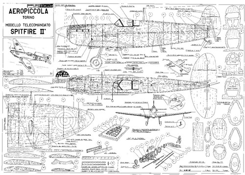 Aeropiccola spitfire mk2 - spitfire,
