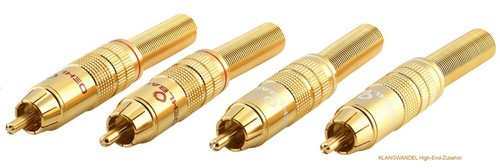 Connettore rca fascia - fascia, alta