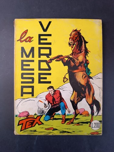 Fumetto tex mesa verde ed - verde,