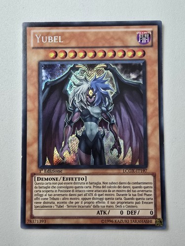 Yugioh yubel rara segreta - yugioh!,
