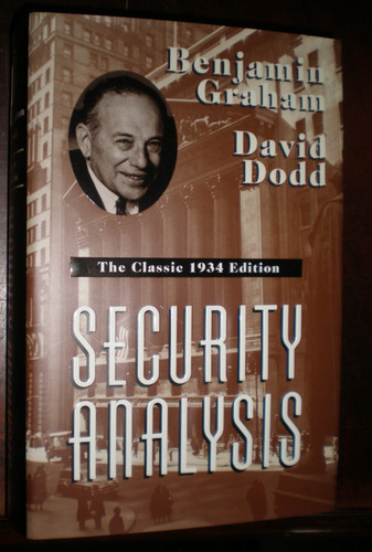 Security analysis the classic - security, analysis: