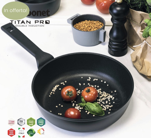 Padella alta cm20 titan - alta, pro