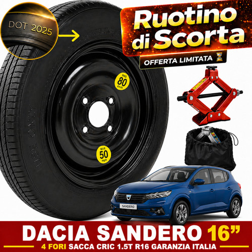 Ruotino scorta dacia - di,