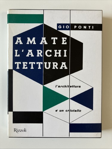 Gio ponti amate architettura - amate, l'architettura