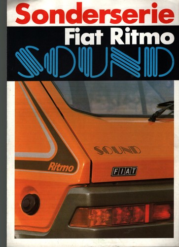 Brochure fiat ritmo - fiat, serie