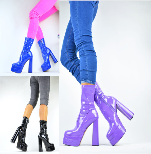Scarpe donna vernice mega - da,
