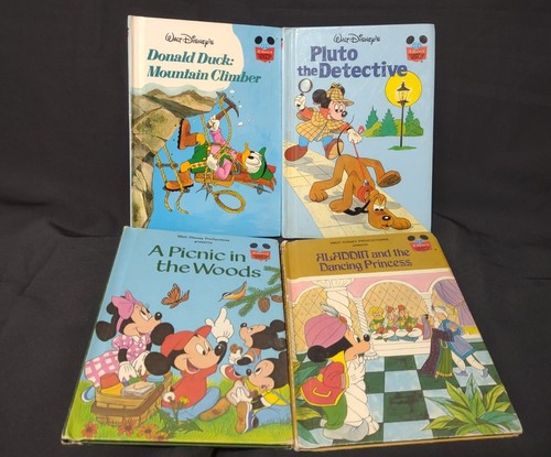 Vintage disney book lot - book, tlc