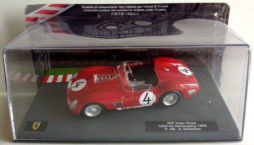 Die cast ferrari 250 - -, testa