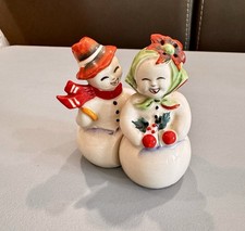 Pupazzo neve ceramica - di,