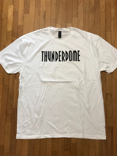 Thunderdome logo white - , t-shirt