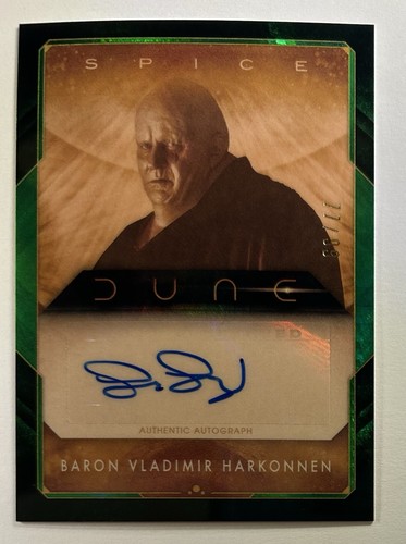 Autografo topps dune - autografo, barone