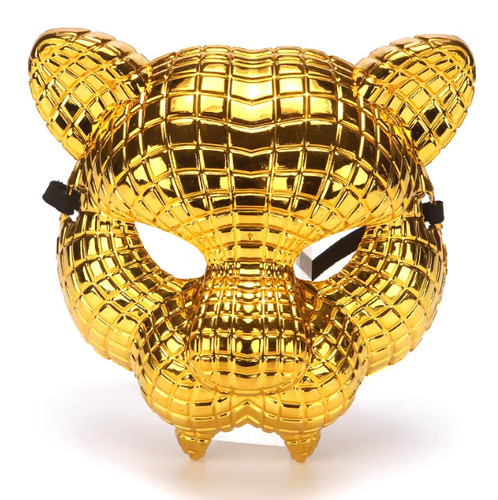Maschera tigre oro mascherata