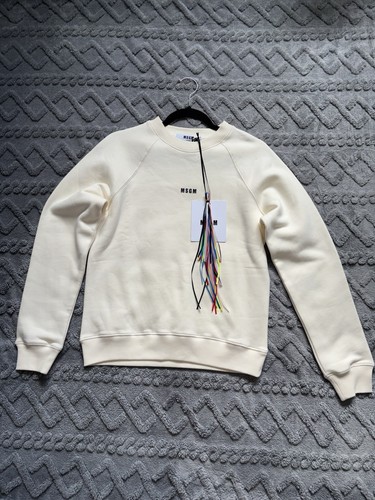Felpa donna panna msgm milano - felpa,