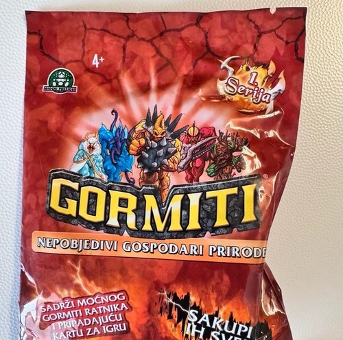 Gormiti bustina prima serie - bustina,