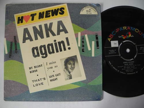 Paul anka again miss - paul, i