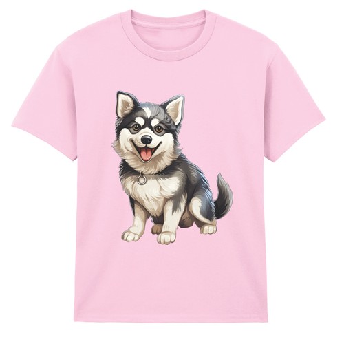 Maglietta husky cucciolo cani - husky,