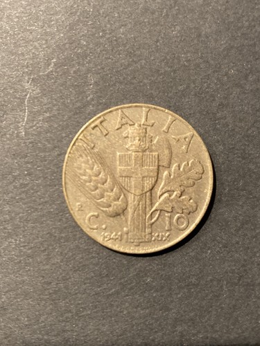 Moneta regno italia 10c 1941 - regno,