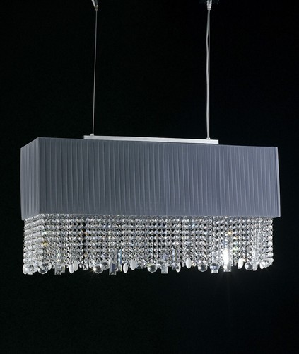 Lampadario cristallo luci - lampadario,