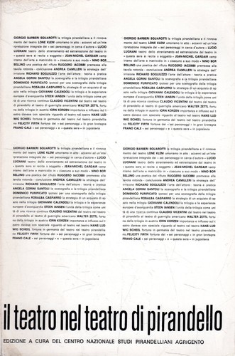 Trilogia pirandello - la,