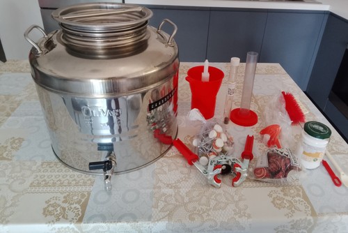 Kit birra con fusto acciaio - kit,