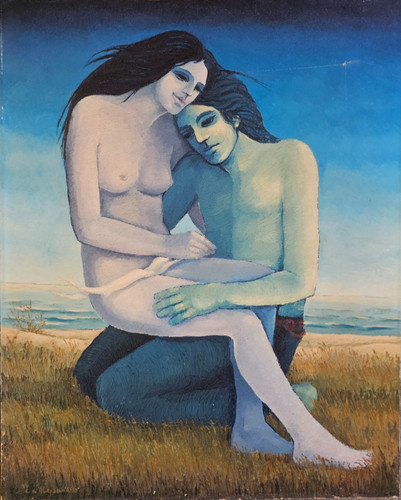 Dipinto olio tela - dipinto, su