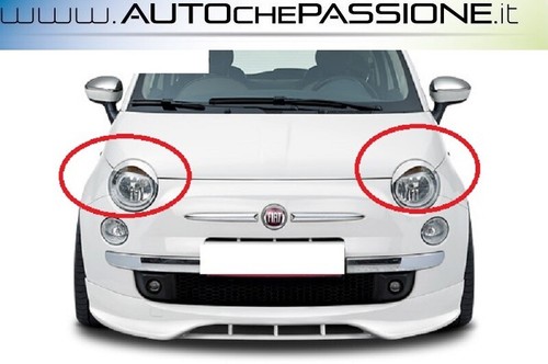 Coppia palpebre per fiat - per,