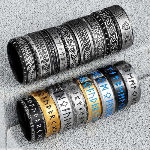 Anello unisex vintage nordico - unisex,
