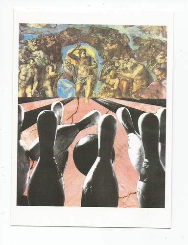 Cartolina sistine bowl - cartolina:, bowl-off