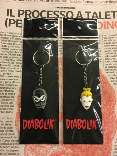 Portachiavi diabolik eva - portachiavi,