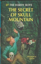 ORIGINAL Vintage 1966 Hardy Boys Hardcover Book #27 Secret of Skull Mountain