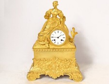 Pendolo Romantico Bronzo