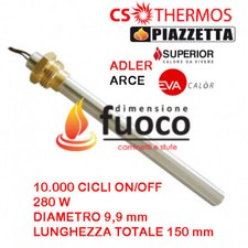 Candeletta accensione stufa - accensione,